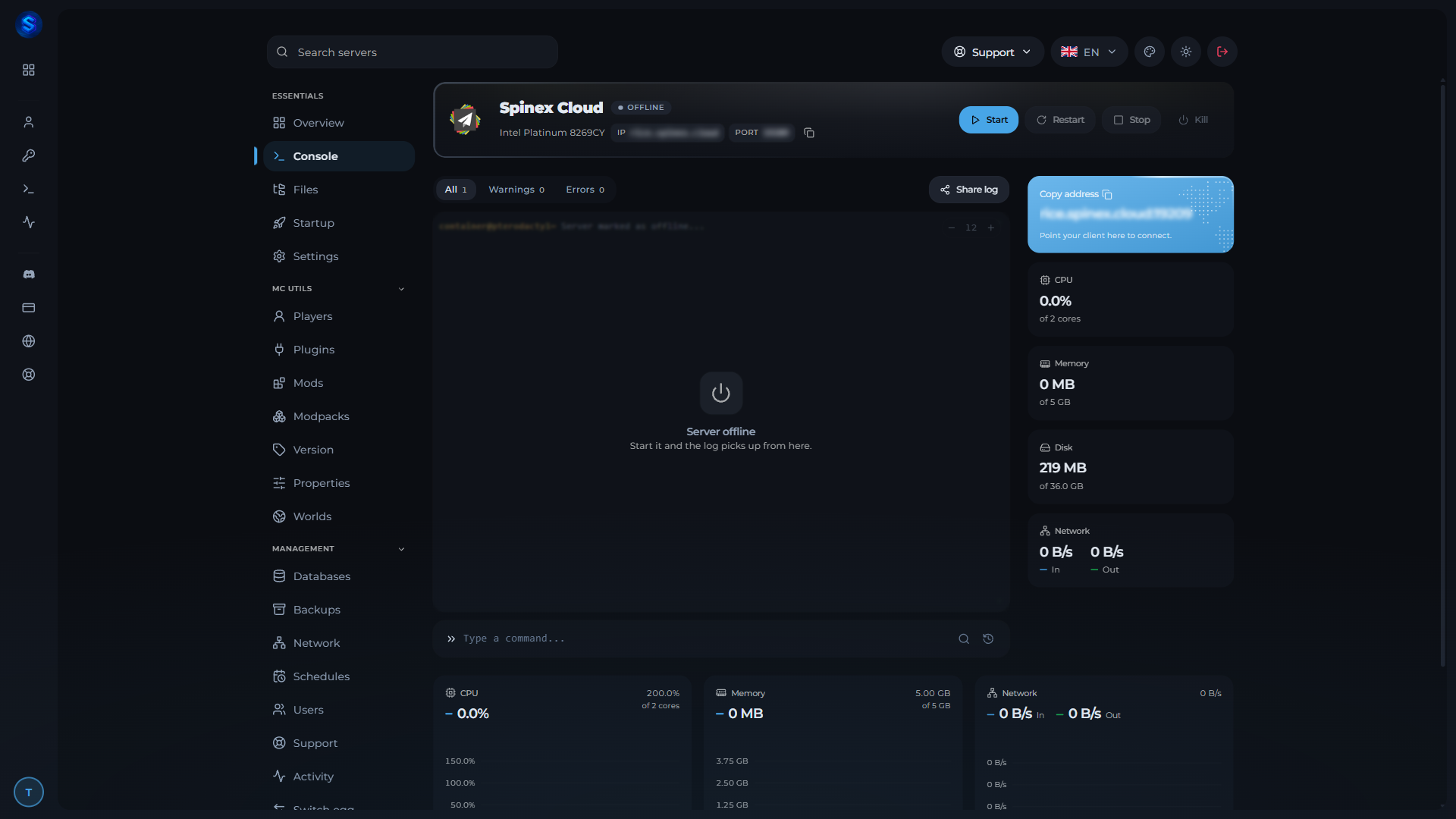 Real-Time Console